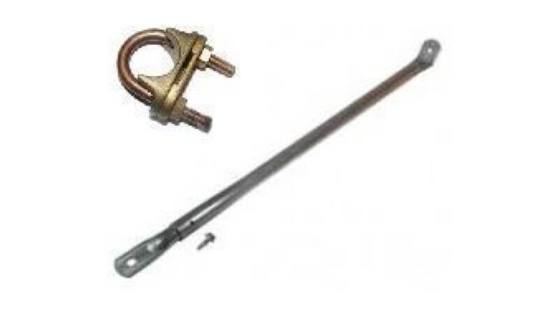 1M Stay Ubolt Clamp Aluminum