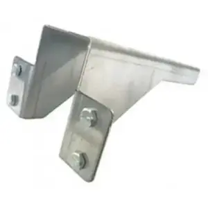 Under Eve Bracket for Curved Fascia Mounts - Hockey Sticks
