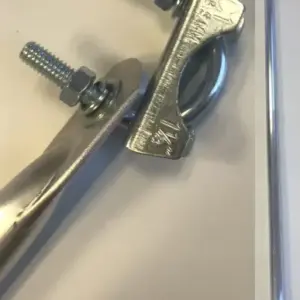 1.5 mtr Stay Clamp - Aluminum