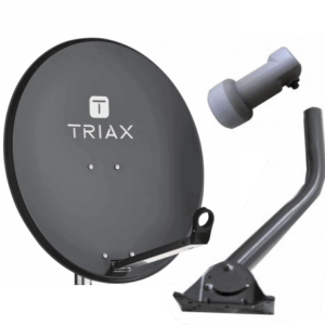 Triax TDS 65cm Dish , LNB and Wall Mount