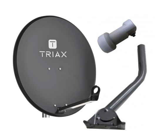 Triax TDS 65cm Dish , LNB and Wall Mount