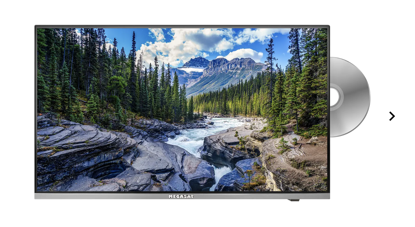 MegaSat Camping Tv Royal Line Premium 27" with DVD