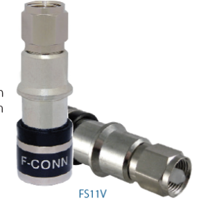 RG11 Compression Connector - Belden